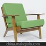 深圳纳维亚高档会所/酒店/别墅/样板房休闲实木经典Wooden Chair