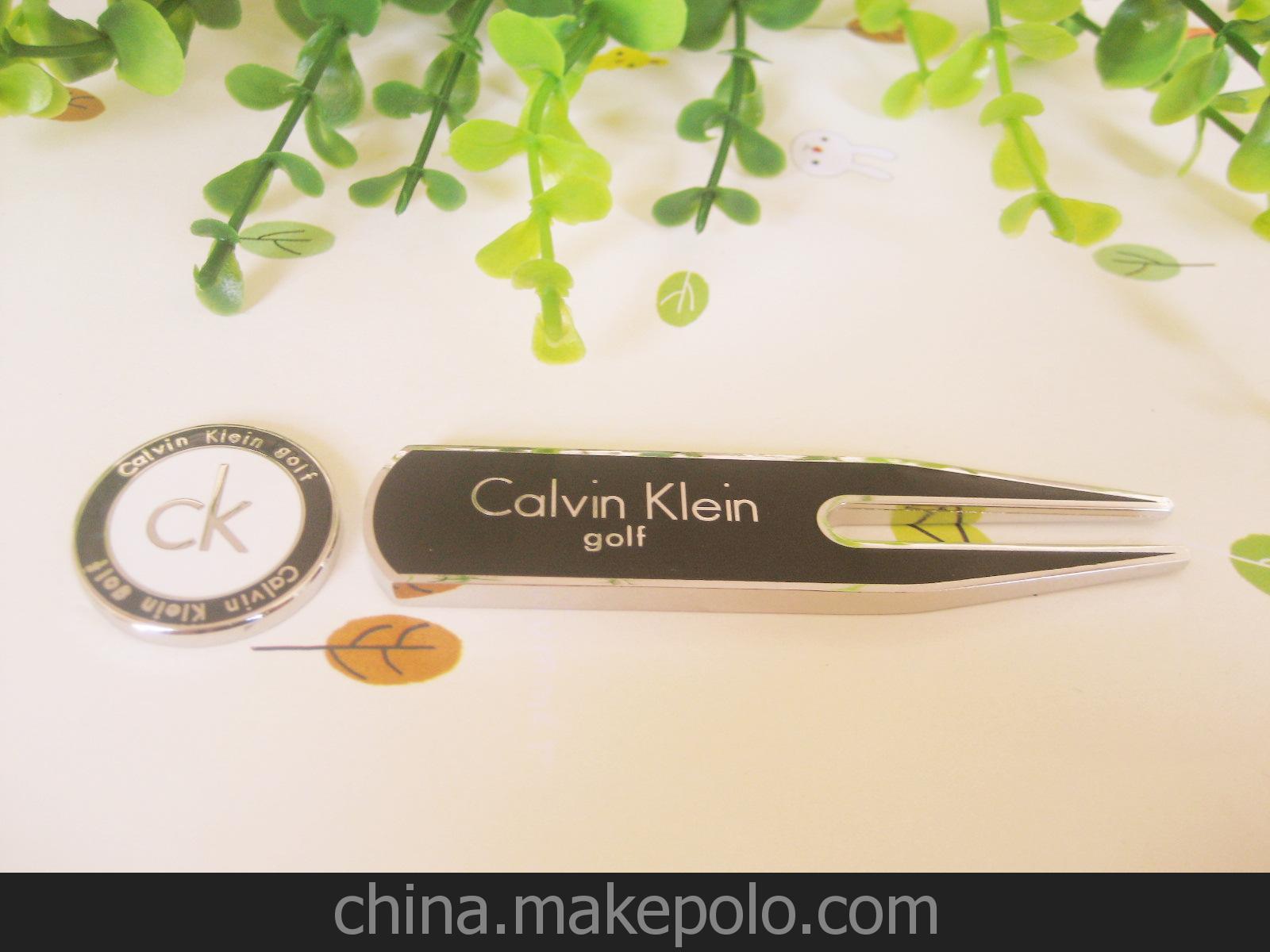 上海廠家為calvin klein定制 精品高爾夫果嶺叉馬克