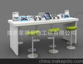 翠福展柜 手机体验台 体验台手机柜台展示柜 木质台面