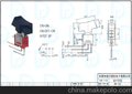 钮子开关厂家 dr-122进口钮子开关，环保钮子开关厂家直销