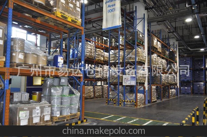 廣州易達半成品貨架，重型半成品倉貨架，貨架，車(chē)間貨架圖片