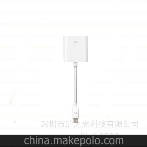 正品 MacBook mini DP to DVI 轉(zhuǎn)接線 迷你DP轉(zhuǎn)DVI dvi視頻線圖片