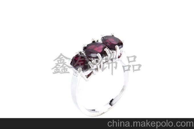 廠家熱銷 鋯石戒指 鑲寶石戒指 時(shí)尚戒指指環(huán) 手工戒指批發(fā)圖片