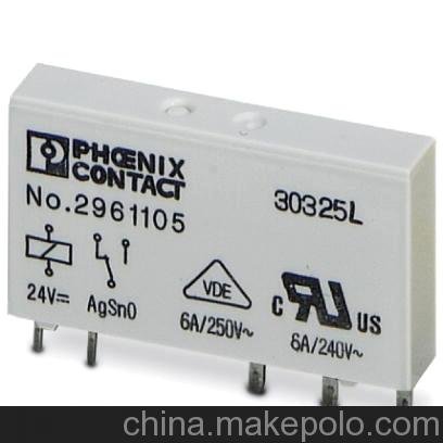 REL-MR-120AC/21HC/MS - 2987901 - 菲尼克斯繼電器插頭圖片