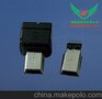 厂家长期供应飞利浦10P（方弯头） 手机USB连接器插头