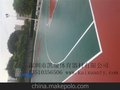 硅PU 篮球场价格弹性硅PU球场施工深圳篮球场建设