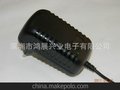 插墙式安防监控龟背欧规插墙式IC方案9V1A