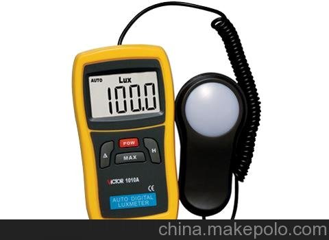 數字照度計VICTOR 1010A 照度表 照度儀 VC1010A亮度計 光度計圖片