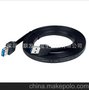 供应 极速USB3.0数据线USB3.0延长线 黑色扁线 支持5Gpb/s