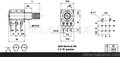 12MM方型带开关电位器