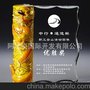 阿法瓷水晶奖牌奖杯厂家批发直销祥龙献瑞龙柱工艺礼品质量保证