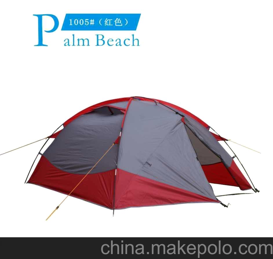 露營(yíng)用品 防暴雨帳篷 戶外多人帳篷 野營(yíng)帳篷 3-4人雙層野外帳篷
