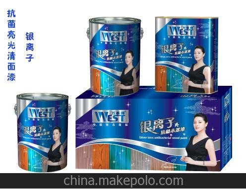 萬(wàn)事得漆w-0209銀離子抗菌亮光清面漆（湖南特供）圖片