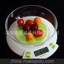 量大从优 高精度带碗盘家用厨房电子小台称食物烘焙秤 3kg/0.1g