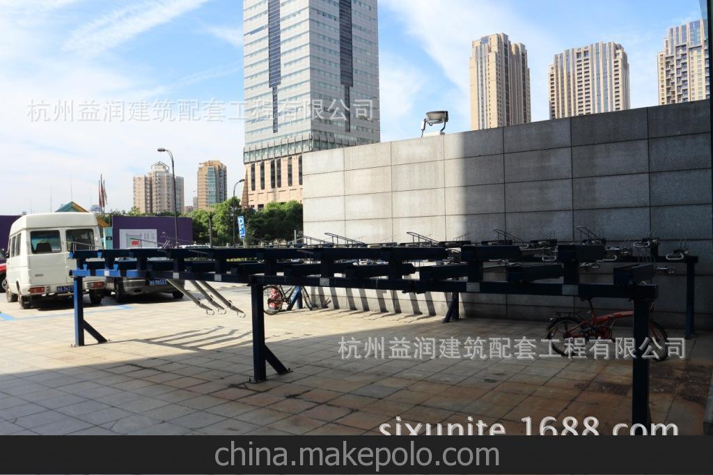 PST-3G立體自行車架（案例：錢江三橋CBD電信大樓室外防腐）