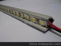 5050 60灯/M珠宝柜台铝槽硬灯条LED灯条