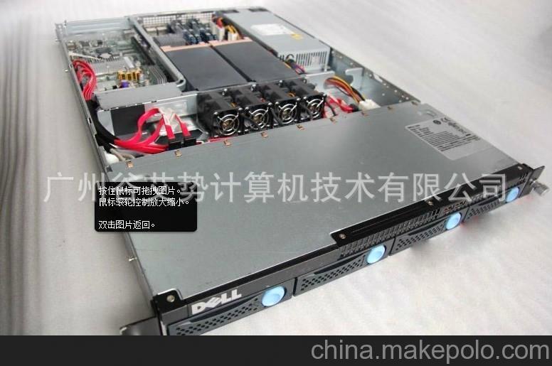四核/八核DELL 1U靜音服務器XEON 5320/16GB內存4位SATA硬盤