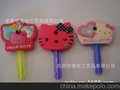 廠家供應 日本hellokitty鑰匙套 ATBC-PVC軟膠鑰匙套 定制鑰匙套