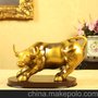 厂家直销 树脂工艺品 商务礼品摆件 牛气冲天 节日送礼，