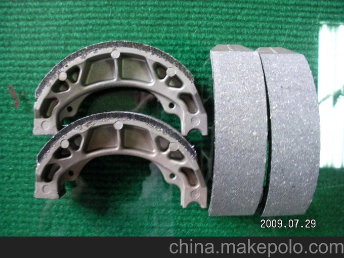 摩托車(chē)制動(dòng)蹄塊，剎車(chē)蹄塊，剎車(chē)片，brake shoe，制動(dòng)塊圖片