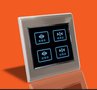 康捷登2.4G触摸开关zigbee遥控开关二开开关遥控开关无线zigbee