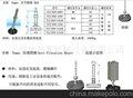 工业铝合金型材配件 防震蹄脚