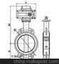 供应铸钢电动蝶阀