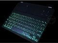 无线键盘厂家 IPAD 5铝合金蓝牙键盘 背光蓝牙键盘 航世HB015B