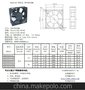 7025直流风扇、滚珠风扇，散热风扇、大风量风扇、12V风扇