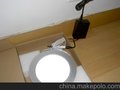 专业供应LEDR180 180圆形筒灯套件深圳实图 压铸筒灯套件