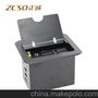  厂家直销 翻盖式桌面出线盒 多功能桌面插座 量大从优