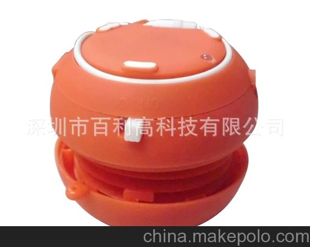 廠(chǎng)家直銷(xiāo)高音質(zhì)迷你漢堡插卡音箱，手機音箱，電腦音箱圖片
