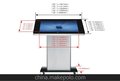 安信触摸茶几外壳，交互式触摸查询机一体机外壳