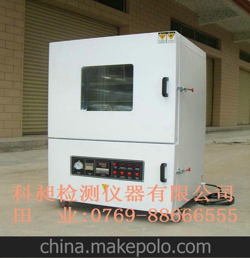 科昶檢測專業(yè)生產(chǎn)可程式安全環(huán)保電池專用真空烤箱，可非標(biāo)定做圖片