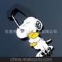 专业生产ABS工艺礼品 环氧树脂工艺品摆挂件 塑胶钥匙扣 钥匙环