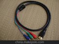 厂家供应 hdmi转3rca hdmi线 优质产品