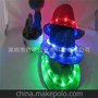 led绿光铜线发光灯串 红光帽子发光灯串