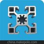 45*45高硬度工业铝合金型材