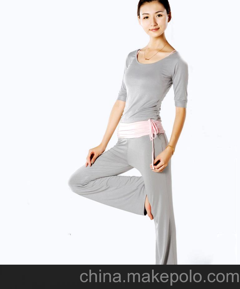 廠價直銷 特價春夏新款瑜伽服 莫代爾瑜伽三件套 運動健身服套裝