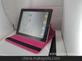 ipad 234 ipad5 三星平板系列360度旋转荔枝纹PU皮套