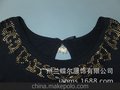 兰蝶尔批发 2014夏装新款欧美时尚精致绣花工艺镶钻针织T恤 短袖