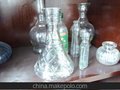 高档玻璃制品 玻璃瓶 花瓶 家居实用花瓶 瓶