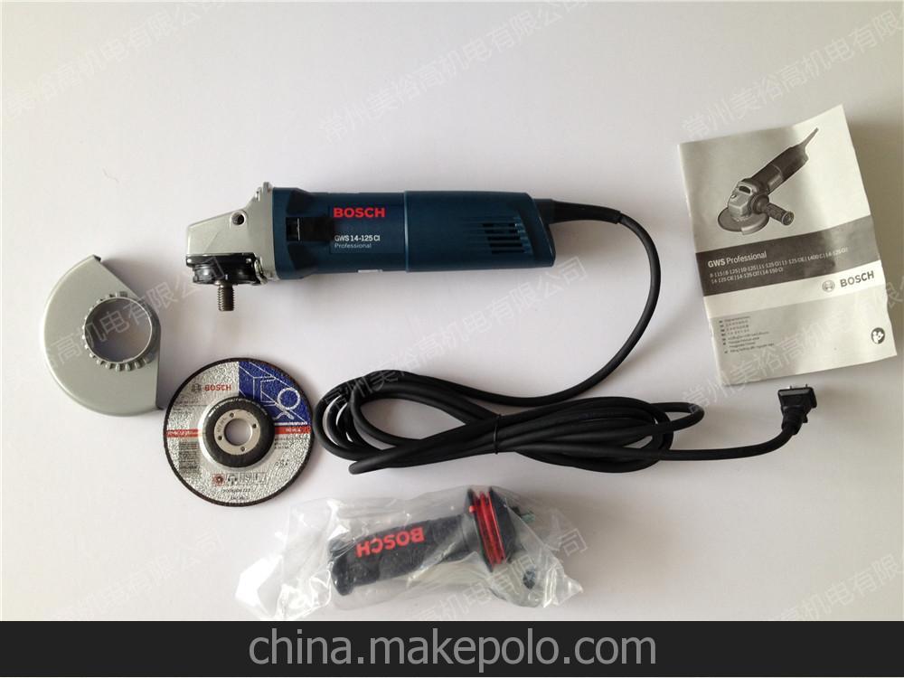 德國博世BOSCH電動(dòng)工具 角磨機(jī)GWS14-125CI角向磨光機(jī)切割打磨