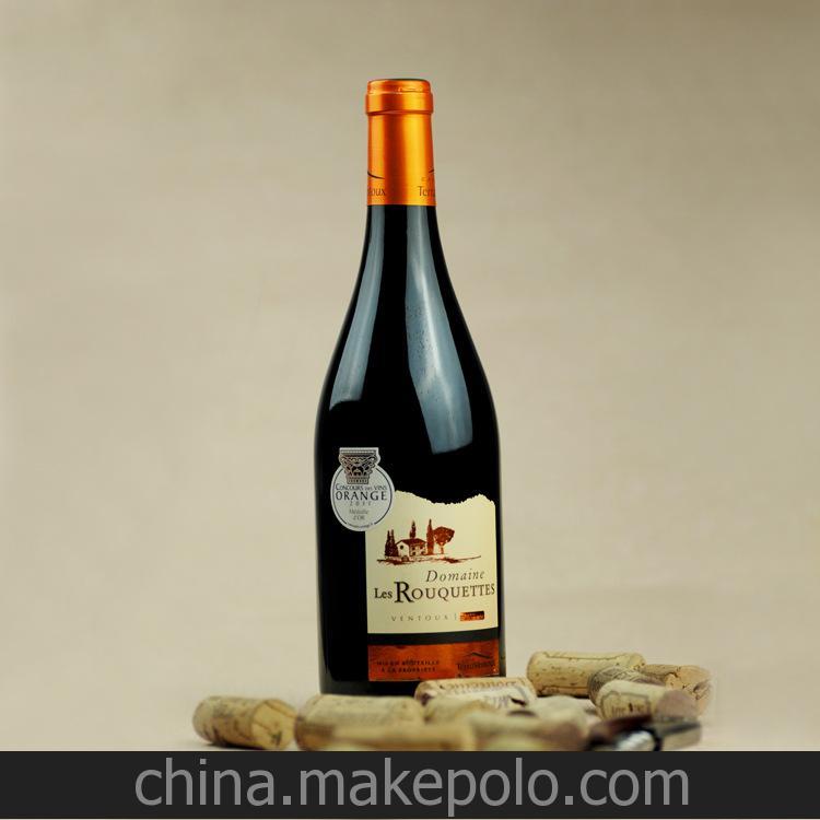 （新品上市）批發(fā)紅酒 帝萊旺都魯凱特干紅葡萄酒 村莊級AOC
