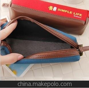 2013日韓創(chuàng)意文具 可愛卡通學生筆袋 多功能文具盒 鉛筆盒圖片