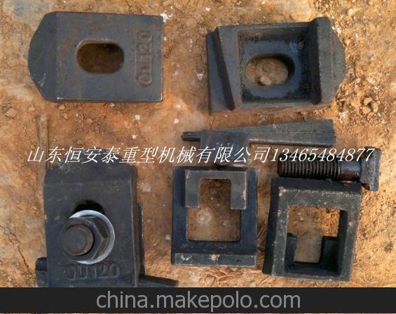 專業(yè)供應起重機行車天車軌道專用各種型號聯(lián)結器夾板壓板彎鉤螺栓圖片