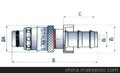 订做加工法式STAUBLI快速接头 模具接头RPL08.6812/CN/KB