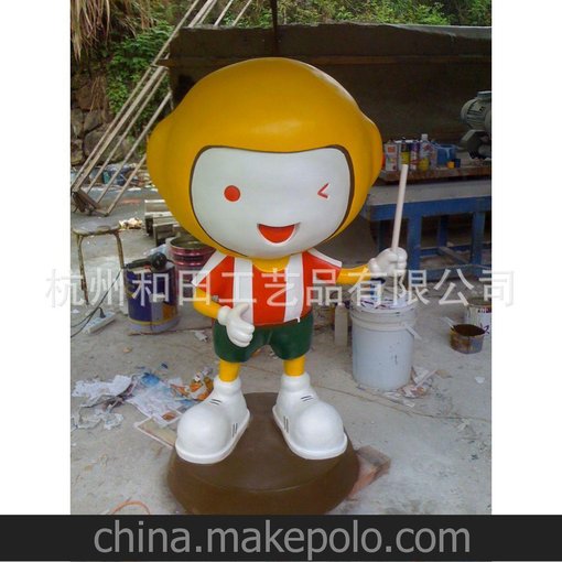 廠家直銷(xiāo)現(xiàn)貨供應(yīng)卡通雕塑 快樂(lè)檸檬卡通雕塑 公園主題雕塑圖片