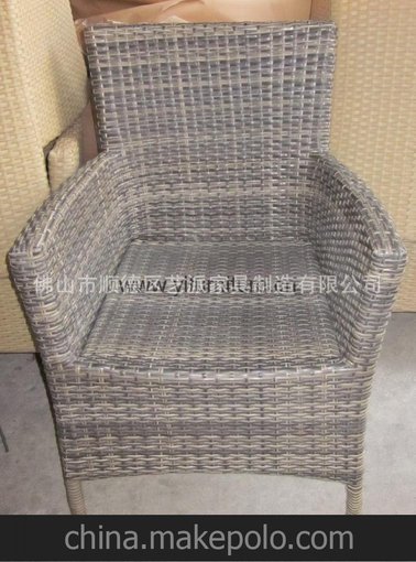 批發(fā)混批（戶(hù)外專(zhuān)用家具）大理石桌不銹鋼餐架編藤藤椅 花園桌椅圖片