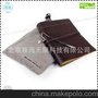 银月正品 真皮活页记事本/牛皮日记本/文具笔记本子